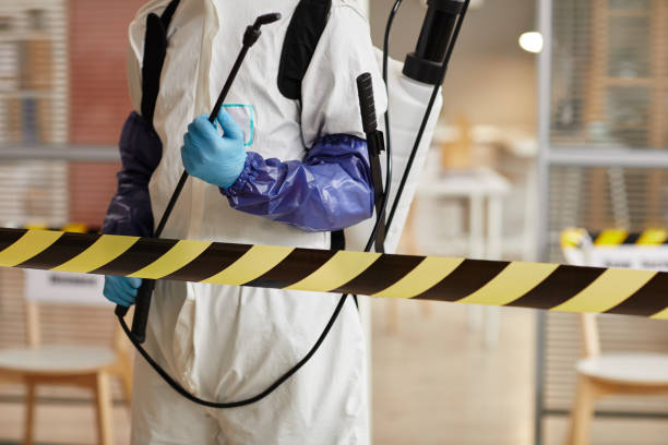 Professional Trauma Scene Cleanup technician working in Twin Peaks, CA